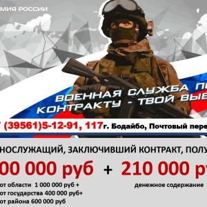 ВОЕННАЯ СЛУЖБА КО КОНТРАКТУ-ТВОЙ ВЫБОР!